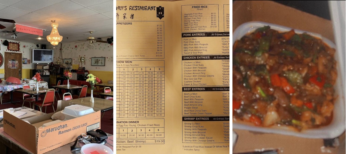 House of Hui's Menu